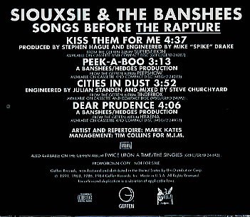 Songs Before the Rapture