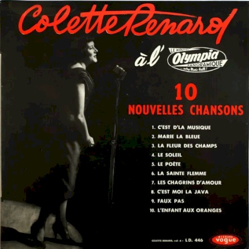 Colette Renard à l'Olympia