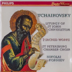 Liturgy of St. John Chrysostom (excerpts), Op 41 (St. Petersburg Chamber Choir feat. conductor: Nikolai Korniev)