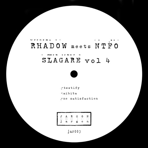 Slagare, Vol.4 (Rhadow Meets NTFO)