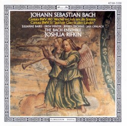 Cantatas BWV 140 "Wachet auf, ruft uns die Stimme", 51 "Jauchzet Gott in allen Landen"