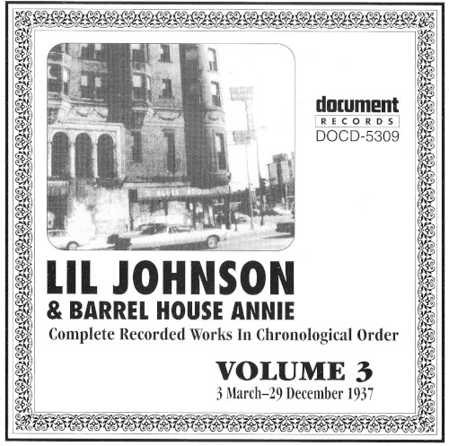 Complete Recorded Works in Chronological Order, Volume 3: 3 March — 29 December 1937