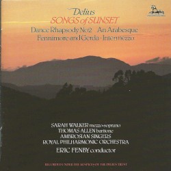 Songs of Sunset / Dance Rhapsody no. 2 / An Arabesque / Fennimore and Gerda: Intermezzo