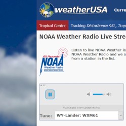 Weather Radio 8/10/2020 - 8/15/2020