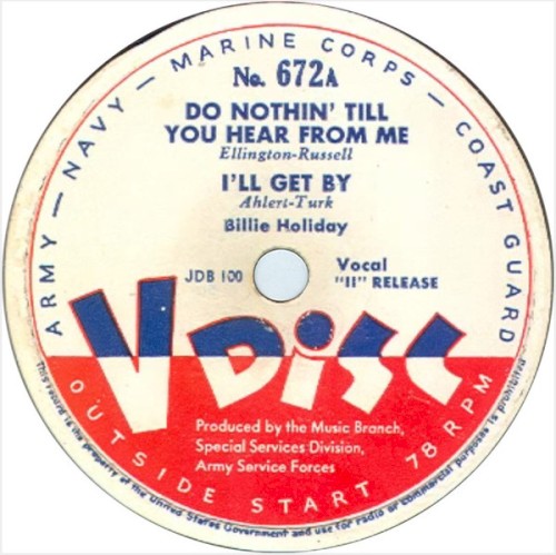 Do Nothin’ Till You Hear From Me / I’ll Get By / Cement Mixer / It Might as Well Be Spring