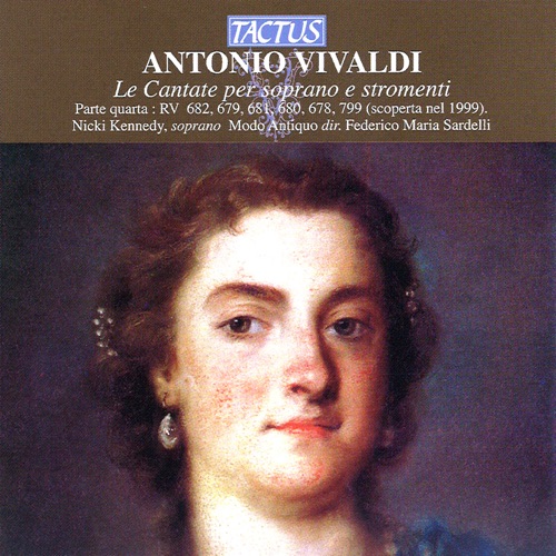 Le Cantate per soprano e stromenti, parte quarta
