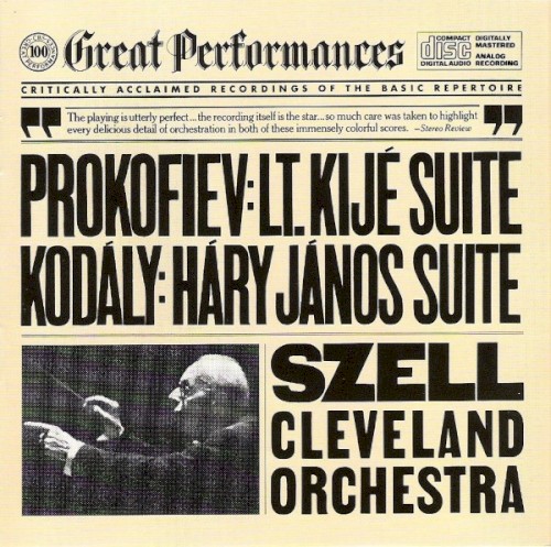 Kodaly: Hary Janos Suite / Prokofiev: Lieutenant Kijé Suite