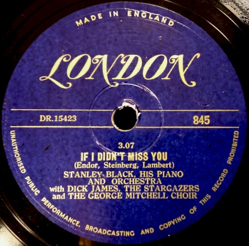 If I Didn't Miss You / If I Were a Blackbird