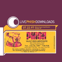 1997‐07‐22: Walnut Creek Amphitheatre, Raleigh, NC, USA
