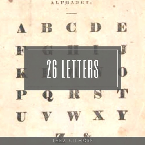 26 Letters