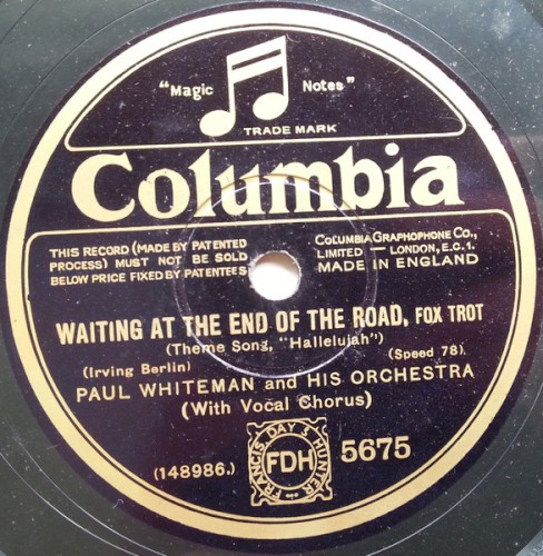 Waiting at the End of the Road / When You're Counting the Stars Alone
