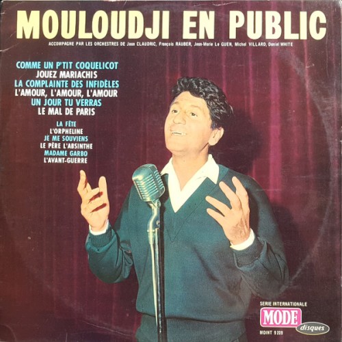 Mouloudji en public