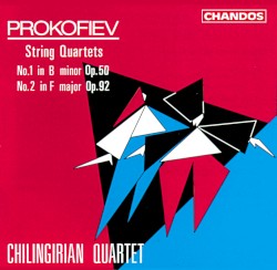 String Quartets no. 1 in B minor, op. 50 & no. 2 in F major, op. 92
