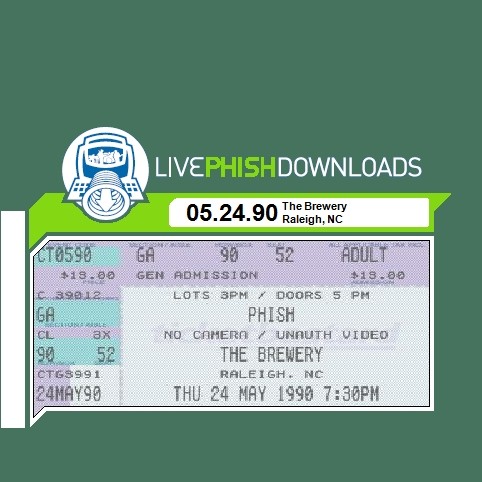 1990-05-24: The Brewery, Raleigh, NC, USA