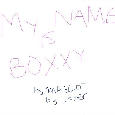 my name is boxxy