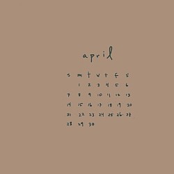 April