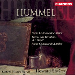 Piano Concerto in F major / Theme and Variations in F major / Piano Concerto in A major