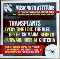 Rock Sound: Music With Attitude, Volume 76