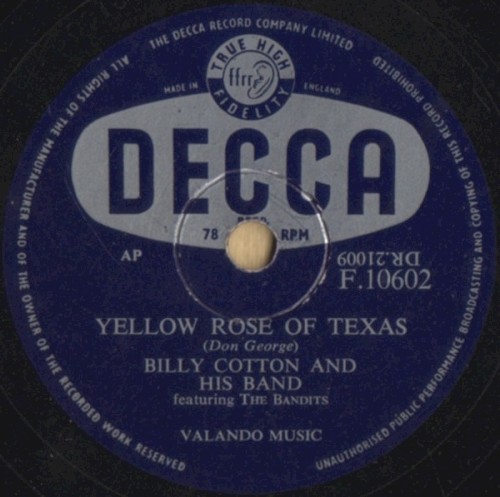 Yellow Rose of Texas / Domani