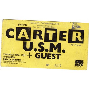 Live In Paris 1991 (Paris Sera Toujours Carter)
