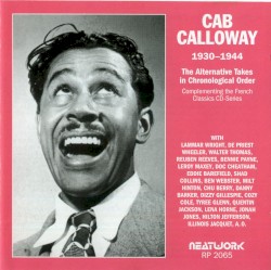The Alternative Takes in Chronological Order 1930‐1944