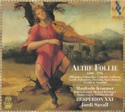 Altre Follie 1500–1750