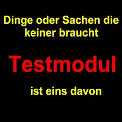 Blöde Test