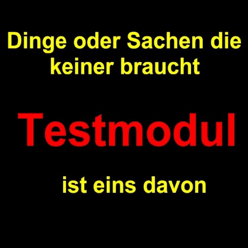 Blöde Test
