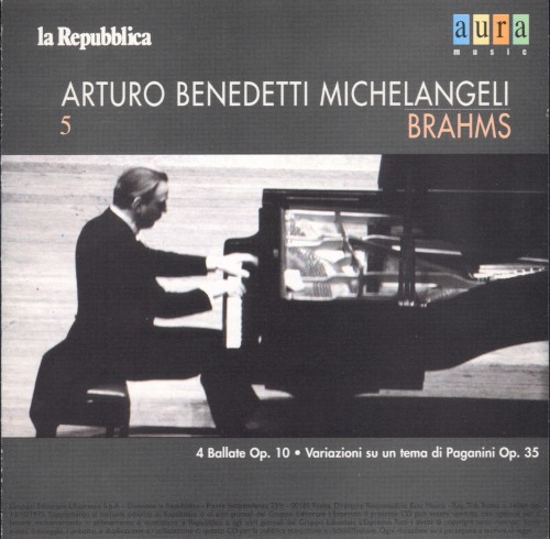 Michelangeli Vol.5: Brahms