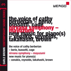 Earle Brown Contemporary Sound Series, Volume 3