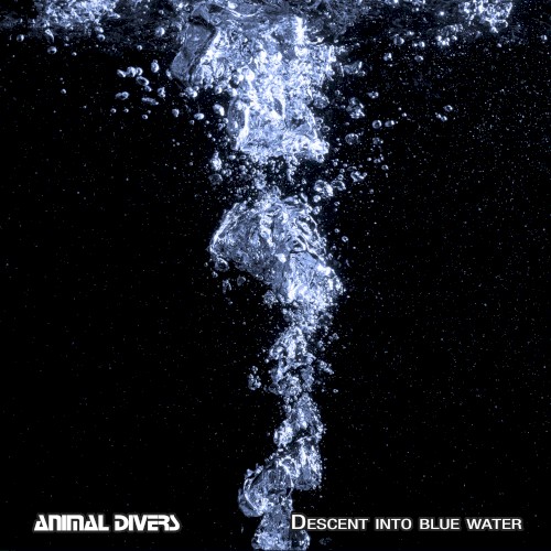 Descent into blue water
