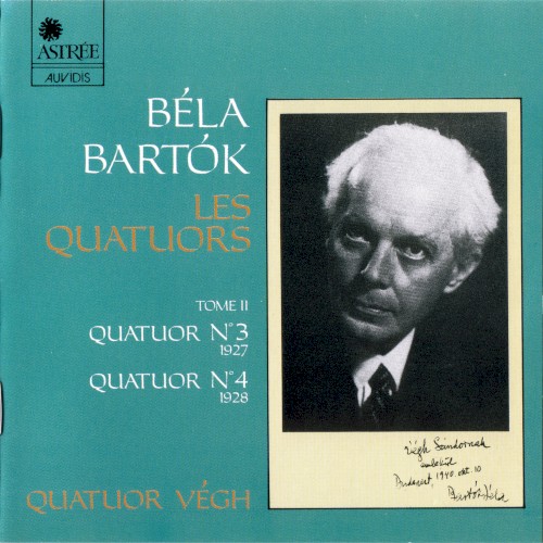 Les Quatuors, Tome II : Quatuor n° 3 1927 / Quatuor n° 4 1928