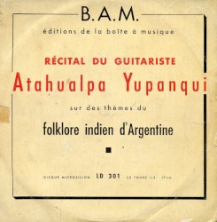 Récital du guitariste Atahualpa Yupanqui