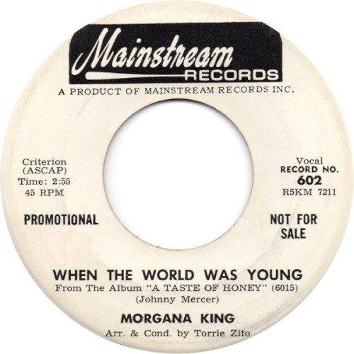 When the World Was Young / Lazy Afternoon