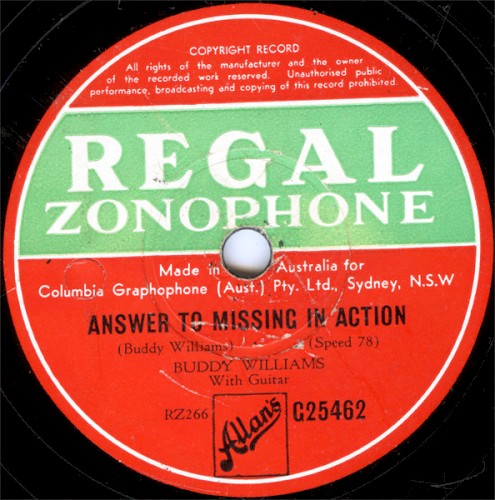Answer to Missing in Action