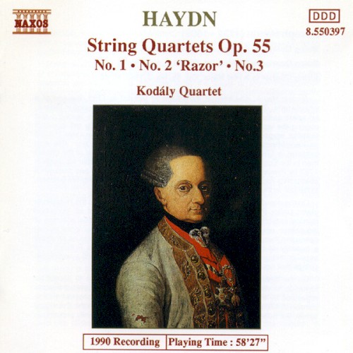 String Quartets, op. 55: No. 1 / No. 2 "Razor" / No. 3