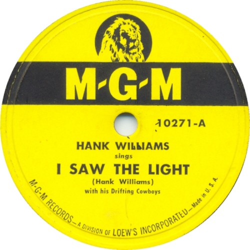 I Saw the Light / Six More Miles (to the Graveyard)