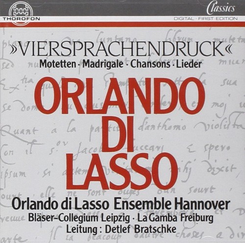 Motetten • Madrigale • Chansons • Lieder