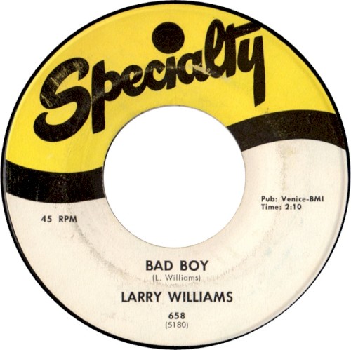 Bad Boy / She Said, "Yeah"