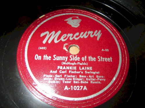 On the Sunny Side of the Street / Blue Turning Grey Over You