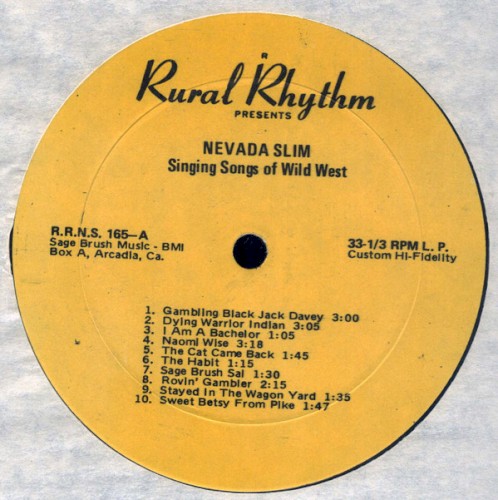Singing Songs of Wild West