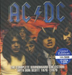 The Complete Soundboard Collection With Bon Scott 1976-1979