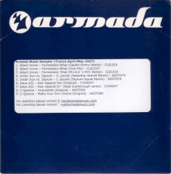 Armada Music Sampler: Trance April/May 2007