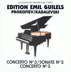 Edition Emil Guilels 4: Prokofiev / Kabalevski