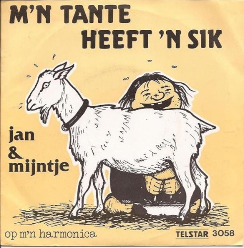 M’n tante heeft een sik / Op m’n harmonica