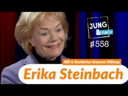 Jung & Naiv #558, „Erika Steinbach (AfD), Vorsitzende Desiderius-Erasmus-Stiftung“