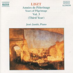 Années de Pèlerinage, Volume 3: Third Year