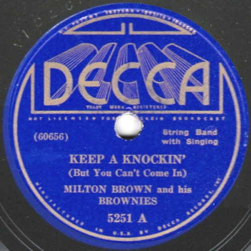 Keep a Knockin' (But You Can't Come in) / Song of the Wanderer