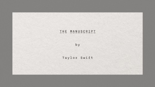 The Manuscript