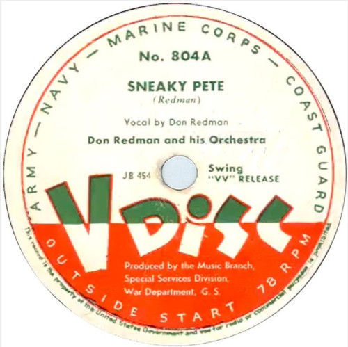 Sneaky Pete / Let’s All Sing Like the Birdies Sing / By the Waters of Minnetonka / There’s a Long, Long Trail